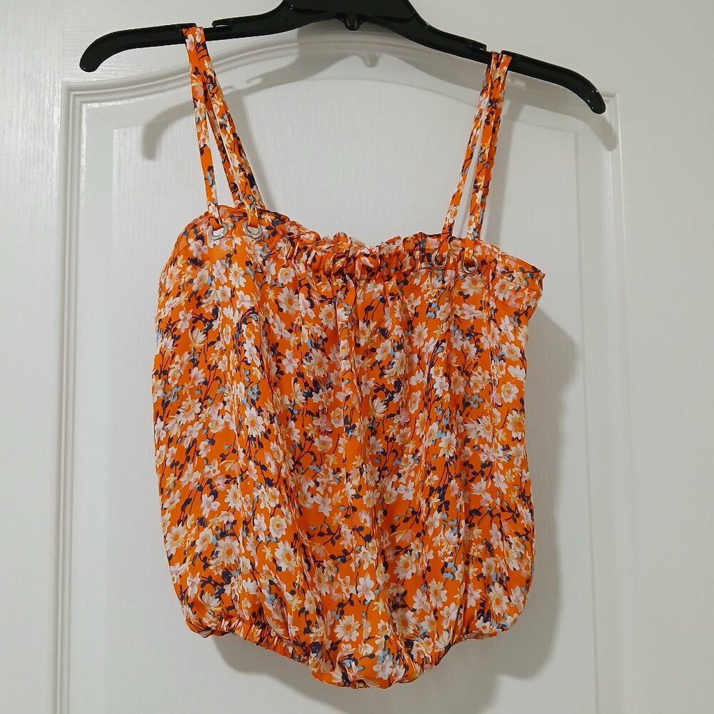 Ramy Brook Floral XS Womens top -NWT